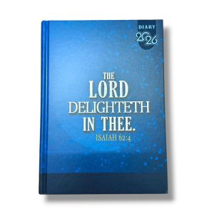 2026 Daily Bible Verse English Diary – Beautifully Designed Christian Planner