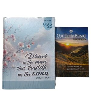 2026 Daily Devotional Combo — Bible Verse Diary & Daily Bread, Beautifully Designed